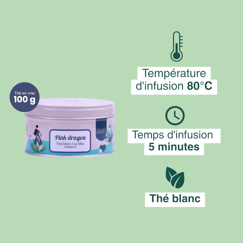 Thé blanc Pink Dragon