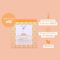 Infusion Tarte au citron & Cœur de chanvre