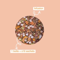 Infusion cacao, curcuma & Cœur de chanvre