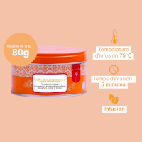 Infusion rooibos citron, pamplemousse & Cœur de chanvre