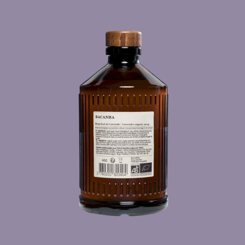 Sirop de lavande bio