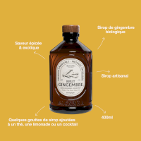 Sirop de gingembre bio