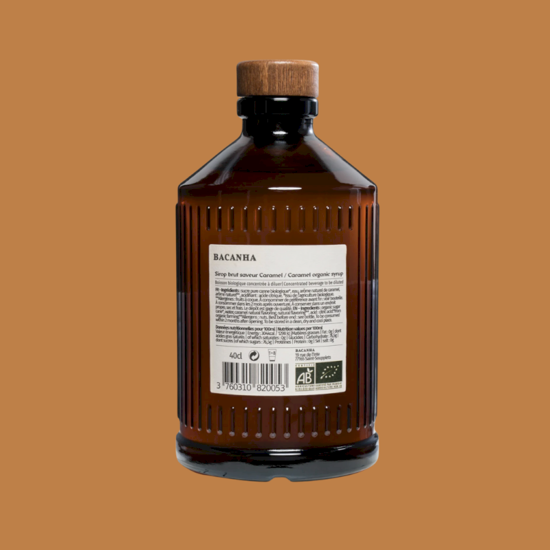 Sirop de caramel bio