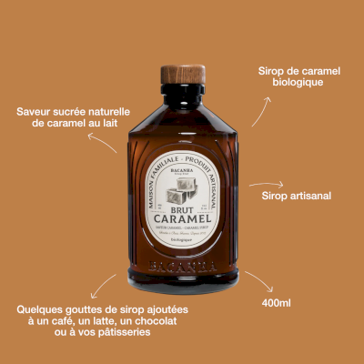Sirop de caramel bio