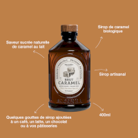 Sirop de caramel bio