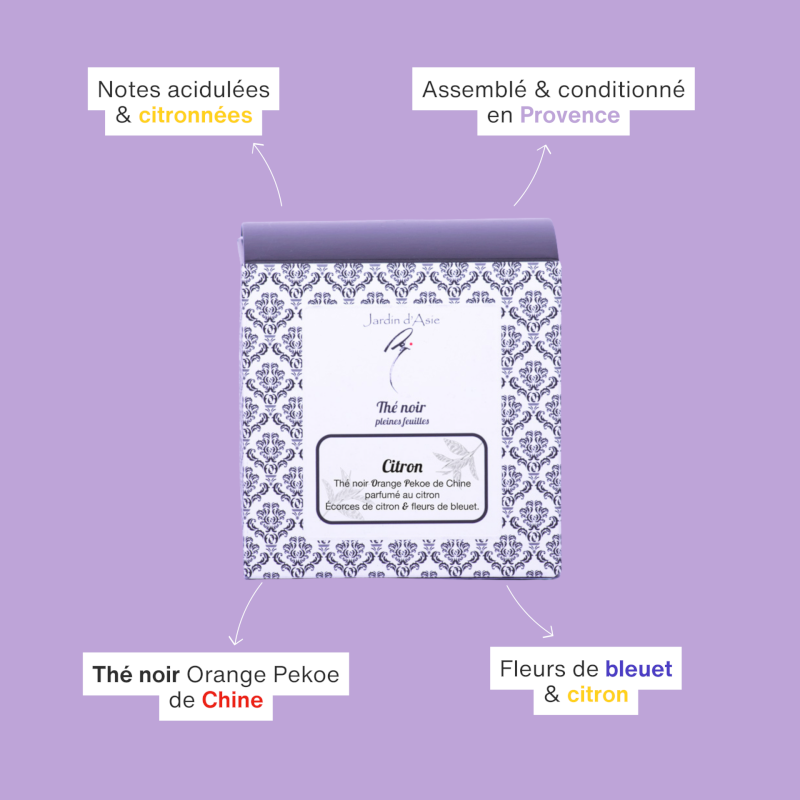 Thé noir Citron