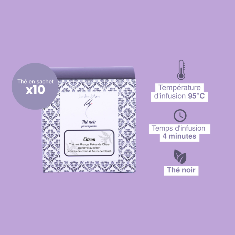Thé noir Citron