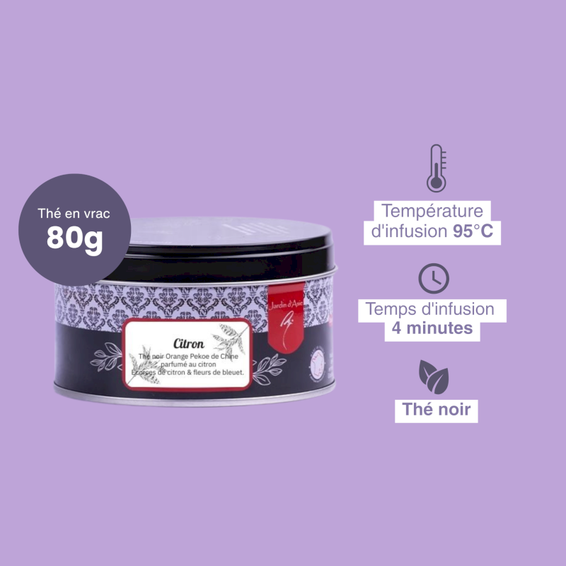 Thé noir Citron