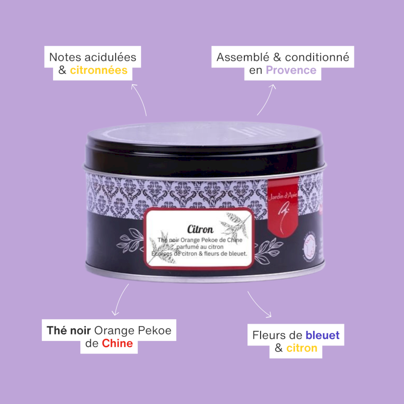 Thé noir Citron