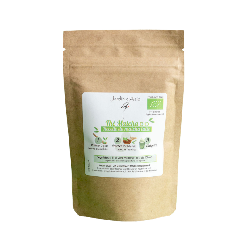Thé vert matcha bio