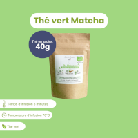Thé vert matcha bio