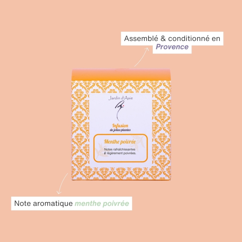 Infusion menthe poivrée bio