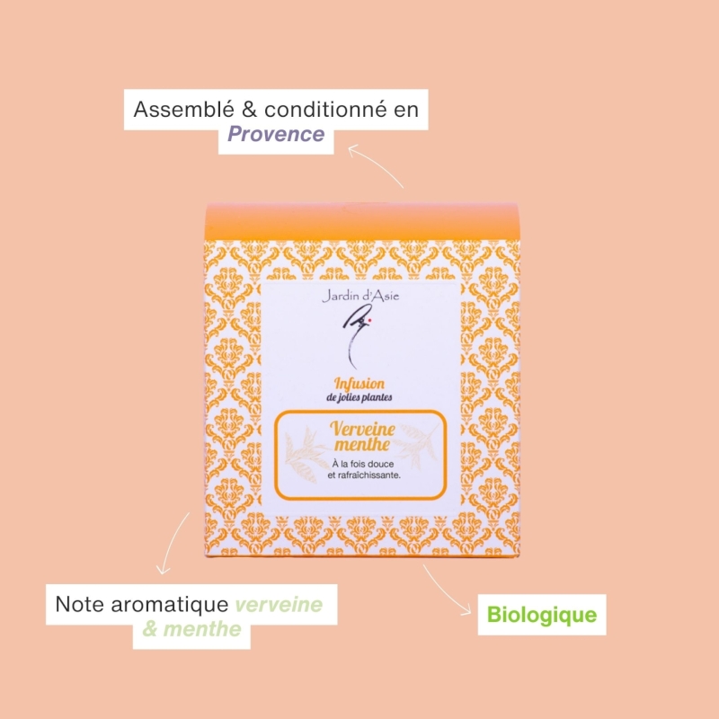 Infusion Verveine-Menthe bio