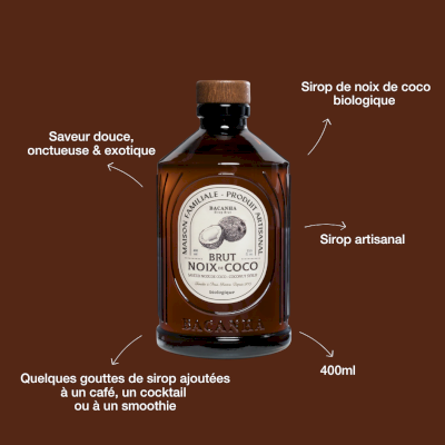 Sirop Noix de Coco bio
