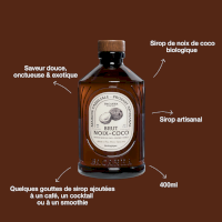 Sirop Noix de Coco bio