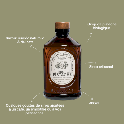 Sirop Pistache bio Sirop Pistache bio