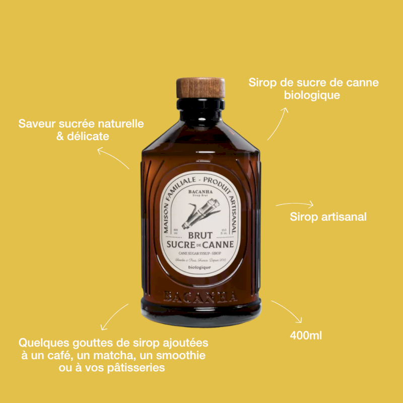 Sirop Sucre de Canne bio