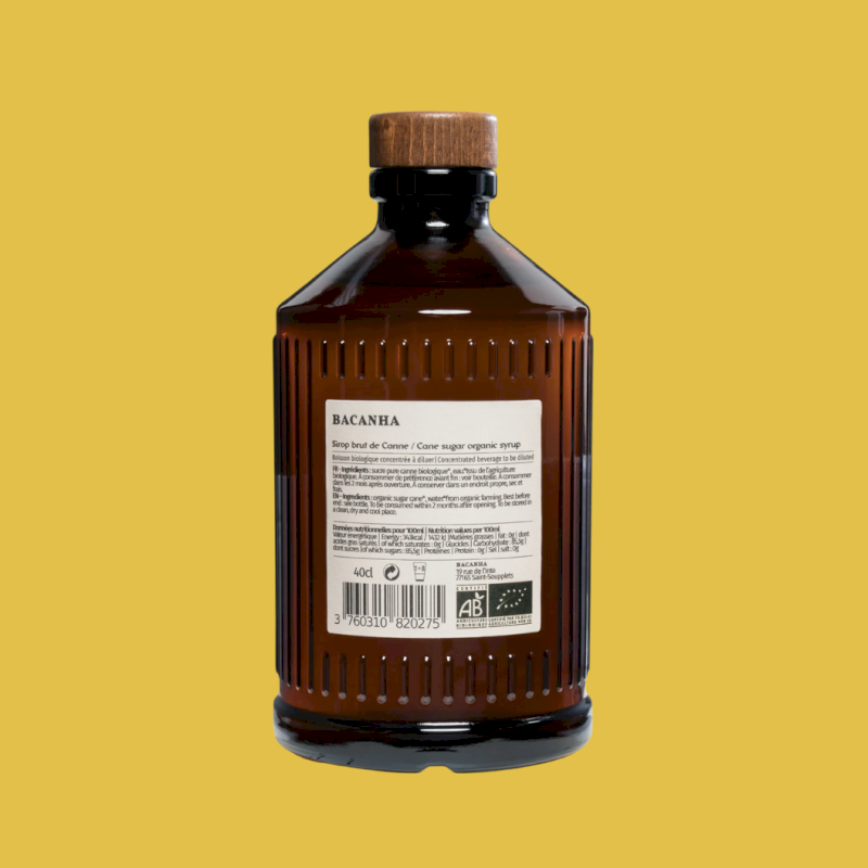 Sirop Sucre de Canne bio