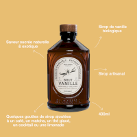Sirop Vanille bio