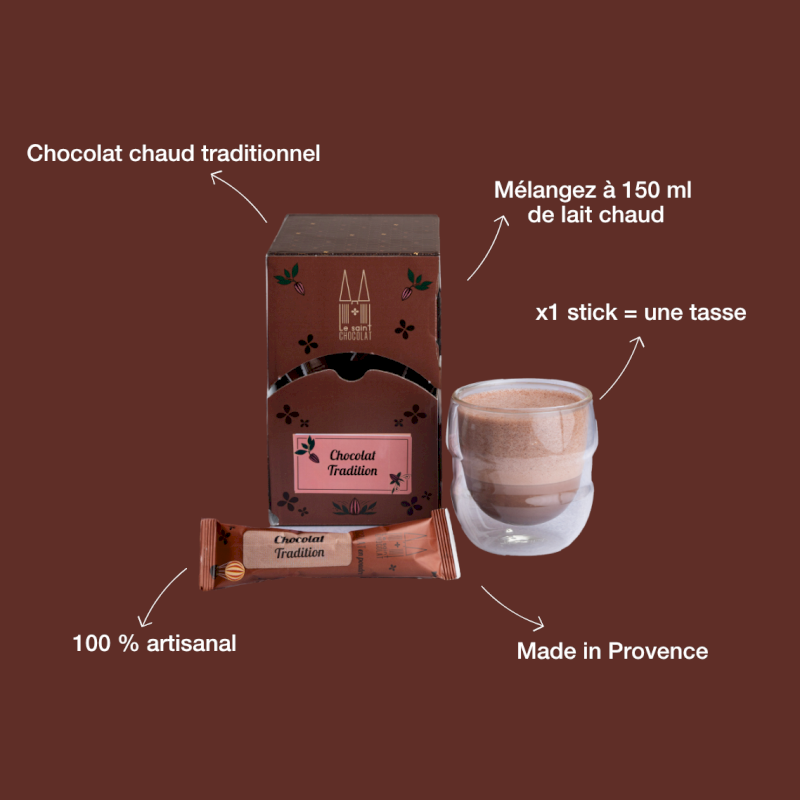 Chocolat chaud Tradition non-lacté