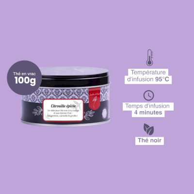 Thé Noir Pumpkin | citrouille épicée Thé Noir Pumpkin | citrouille épicée