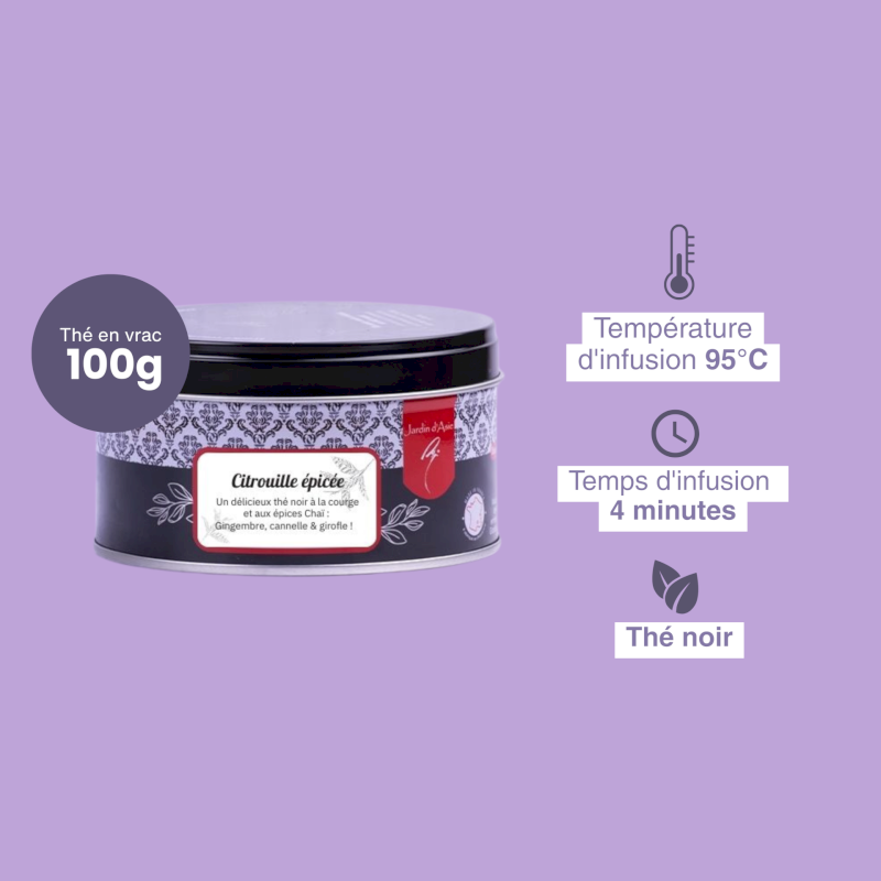 Thé Noir Pumpkin | citrouille épicée