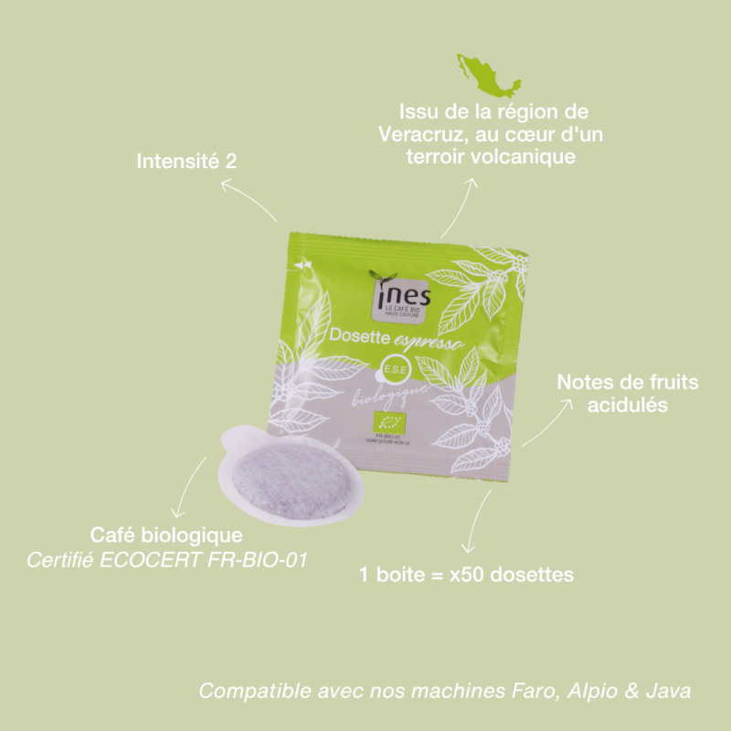 Café bio du Mexique