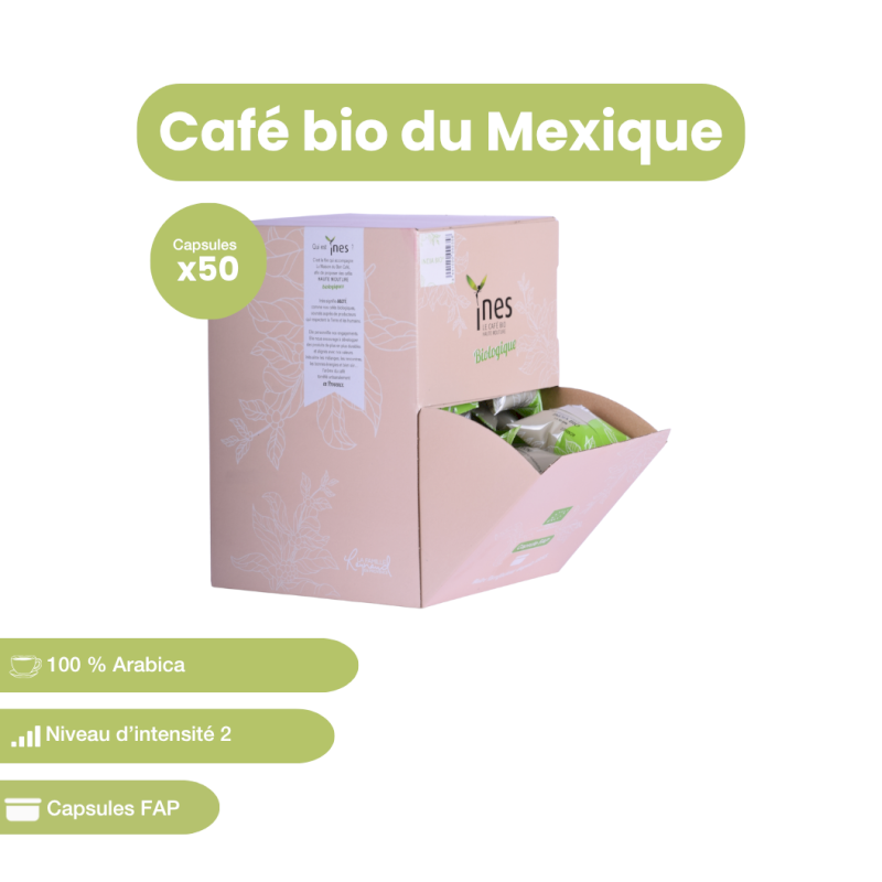 Café bio du Mexique
