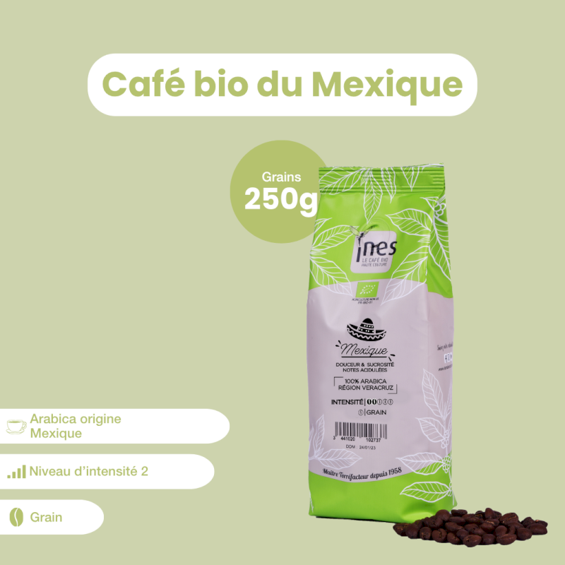 Café bio du Mexique
