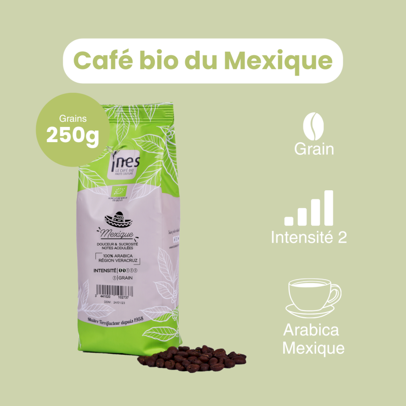 Café bio du Mexique