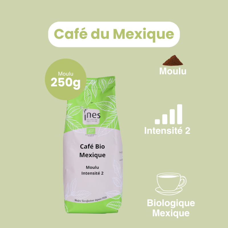 Café bio du Mexique