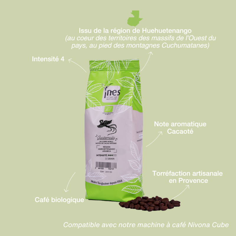 Café bio du Guatemala