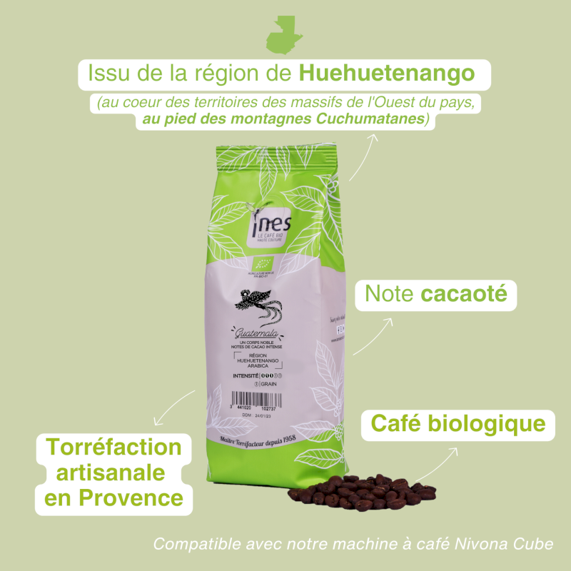 Café bio du Guatemala