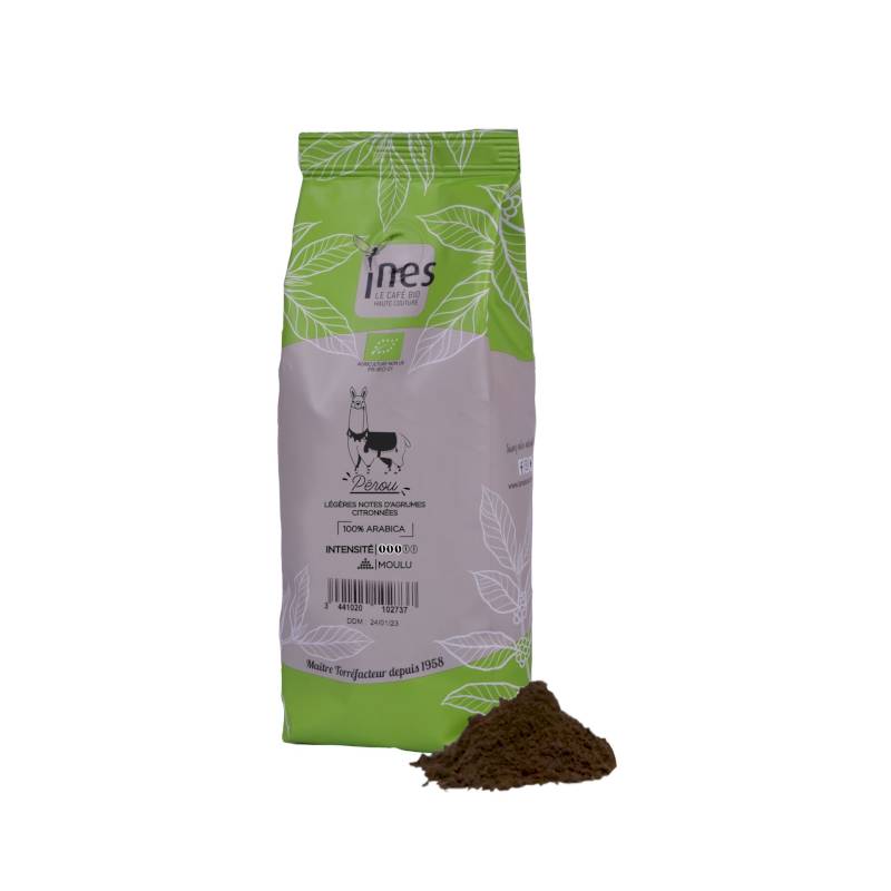 Café bio du Pérou