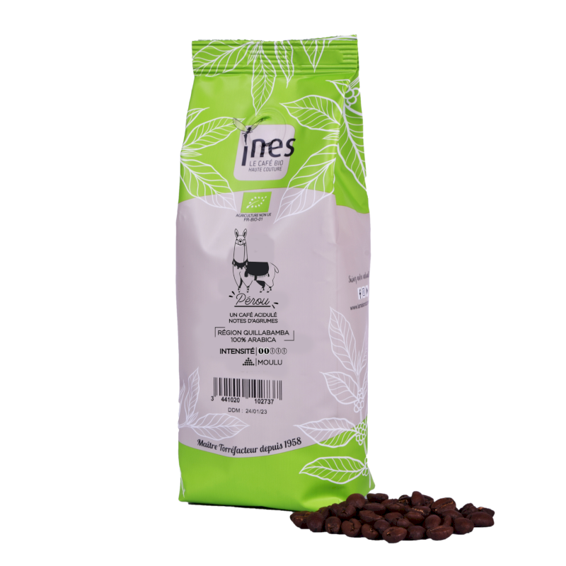 Café bio du Pérou