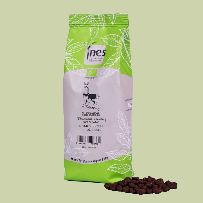 Café bio du Pérou