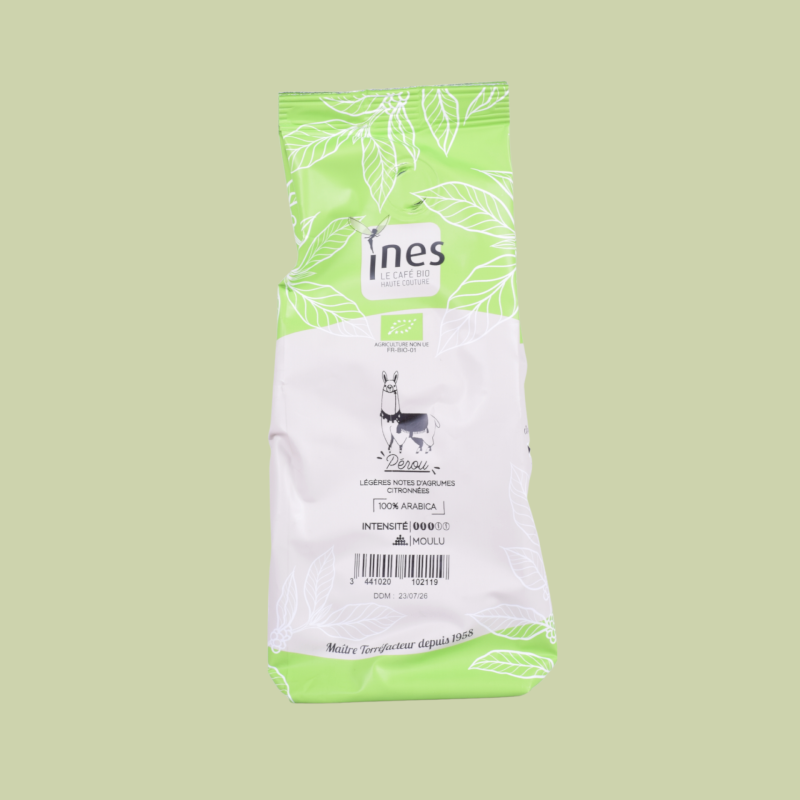 Café bio du Pérou