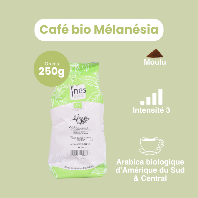 Café bio Mélanésia